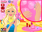 play Barbie Princess Nail