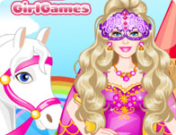 play Barbie Musketeer Dress Up