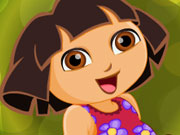 play Cute Dora Bathing