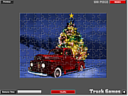 play Christmas Truck Jigsaw