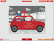 play Christmas Taxi Jigsaw