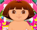 play Dora Diaper Change