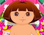 play Dora Diaper Change
