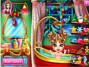 play Baby Christmas Bath