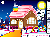 play Winter House Decoration