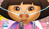 play Dora Nose Doctor
