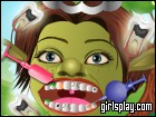 play Green Monster Dentist Care