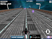 play 3 D Space Racer