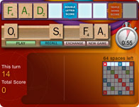 play Scrabble Sprint