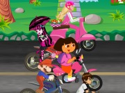 play Cartoon Motor Racing