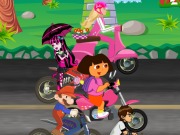 play Cartoon Motor Racing