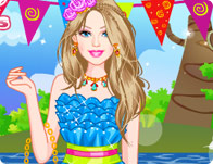 play Barbie Graduation Party Dress Up