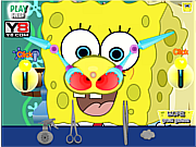 play Sponge Bob Nose Doctor
