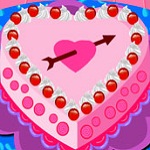 play Valentines Day Cake Decoration