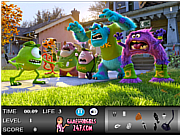 play Monsters University Hidden Objects