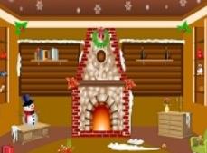 play Winter Wooden Room Escape