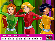play Totally Spies Hidden Letters