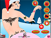 play Christmas Tattoo Makeover