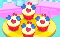 play Cute Heart Cupcakes