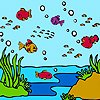 play Colorful Ocean Fishes Coloring