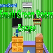 play Small Green Room Escape