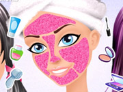 play Sunset Glam Beauty Makeover