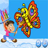 play Coloring Book Butterfly