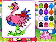 play Peppy Ostrich Coloring