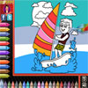 play Coloring Book - Beach