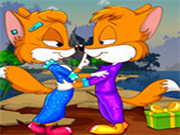 play Mr. And Mrs. Fox Dress Up