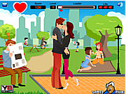 play Naughty Park Kiss