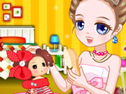 play Dress Dolls Hair