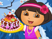 play Dora Royal Cake