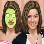 play Gemma Atkinson Facial Makeover
