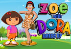 play Zoe With Dora Dress Up