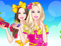 Barbie Bridesmaid Dressup