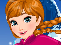 play Frozen Anna Makeover