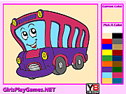 play Kids Coloring Bus