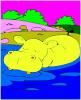 play Hippo Coloring