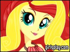 play Rainbow Rocks Sunset Shimmer