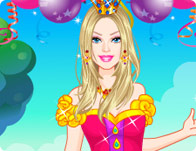 play Barbie Colorful Bride Dress Up