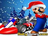 play Super Mario Christmas Kart