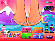 play Sarah'S Rainbow Nail Art