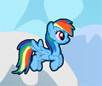 Flappy Rainbow Pony
