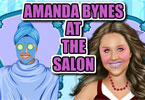 Amanda Bynes At The Salon