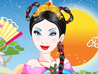 play Mulan Facial Makeover