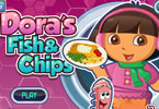 play Dora Fish And Chips