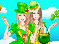 play Barbie St Patricks Day