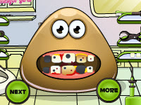 play Pou Tooth Problems