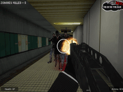 play Metro Zombie Attack: Subway 3 D